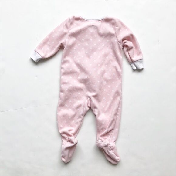 Carters unicorn fleece footed pajama GUC 6 months - Picture 4 of 4